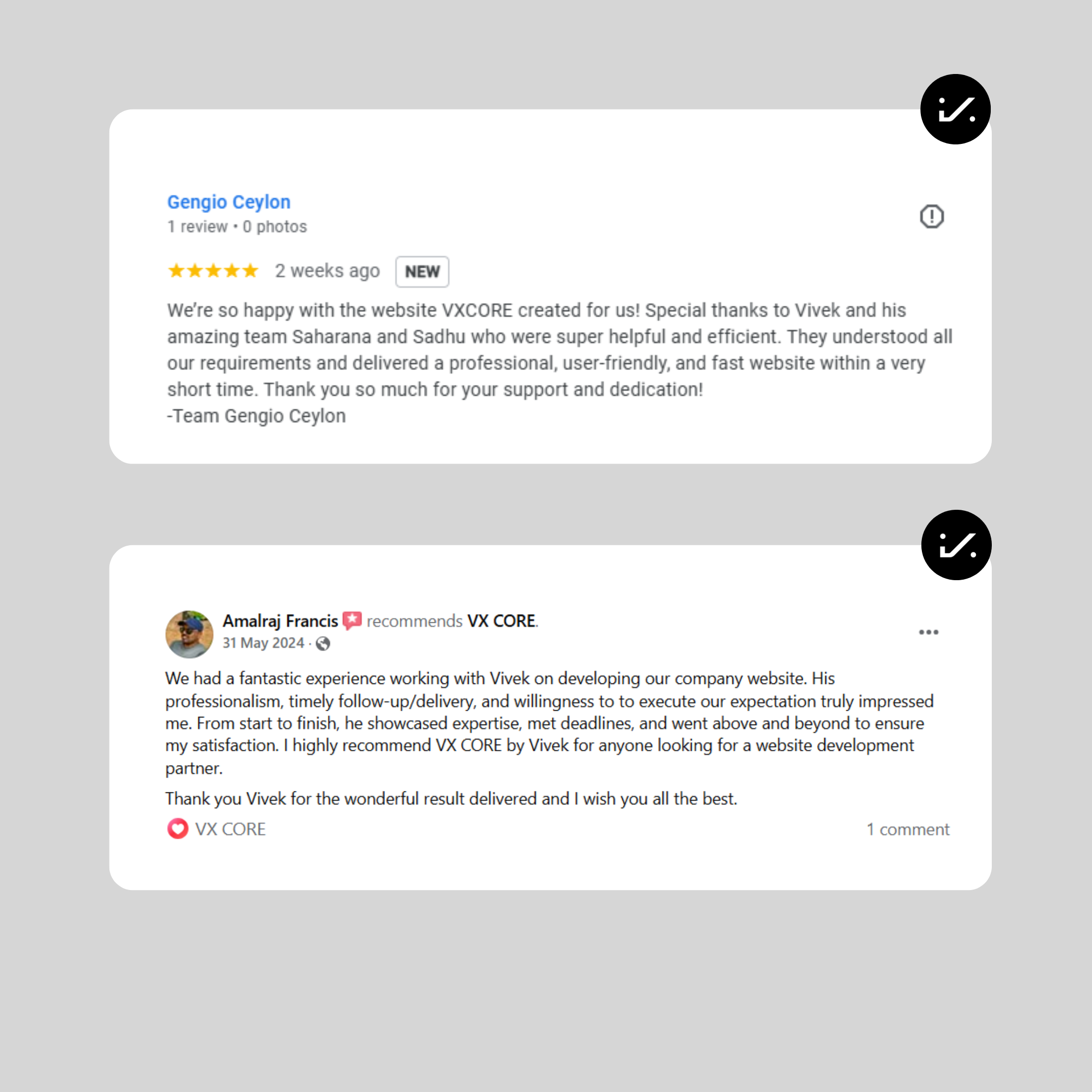 VXCORE PVT LTD REVIEW 04